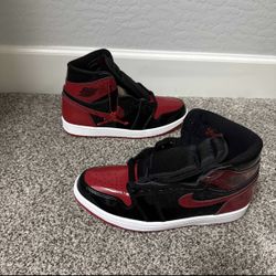Air Jordan 1 Retro High OG 'Patent Bred' 2022