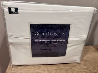 Grand Legacy King Sheet Set 420 Thread Count