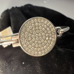 Michael Kors Silver Disc Bracelet NWT