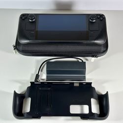 Valve Steam Deck OLED Handheld Console 512GB - Excellent w/ Case + Charger