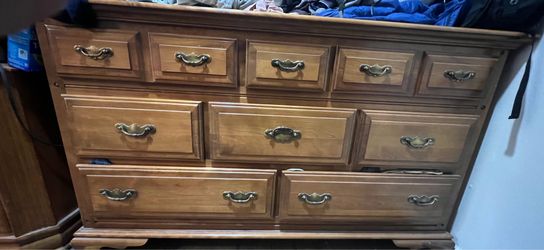 Wood dresser for sale