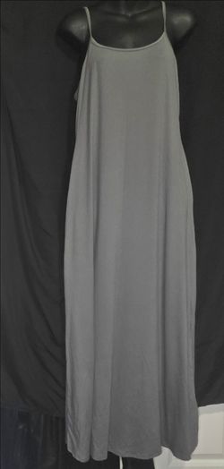 Maxi Dress Sleeveless Scoop Neck Casual Flowy