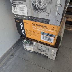 Coil Roofing Nails 1 1/4"30 Brand New 3boxes 