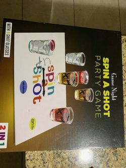 Spin a shot board game