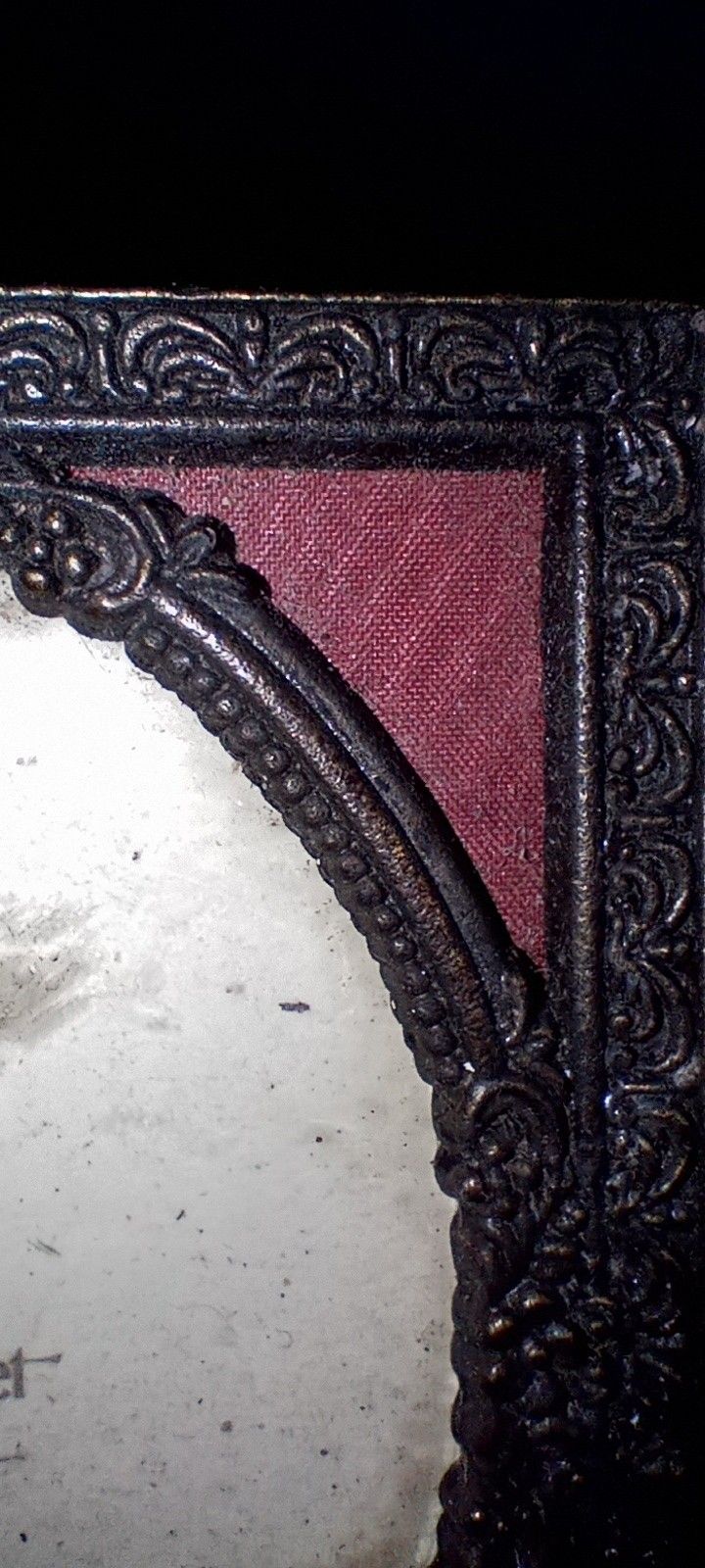 Antique Brass Victorian Antique Oval Frames + Mini Russ Frame Floral 3x4"