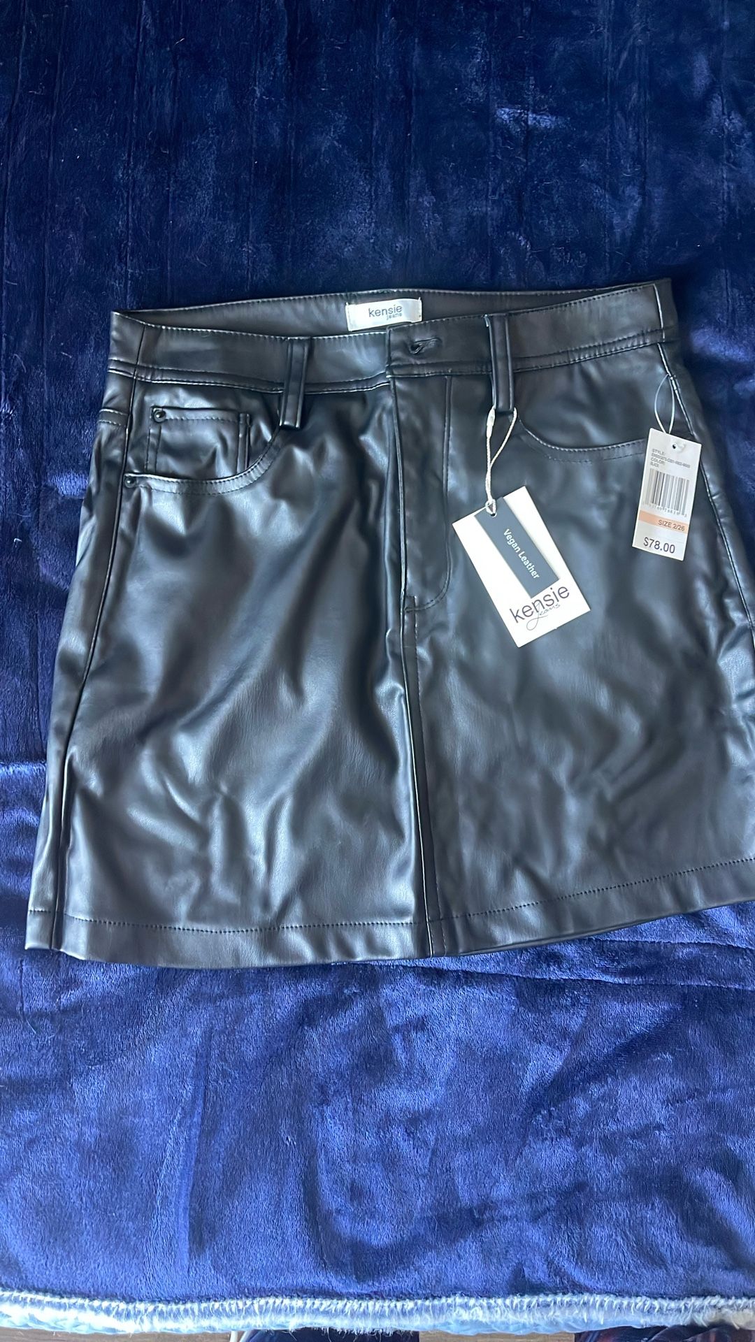 Leather Skirt (vegan)
