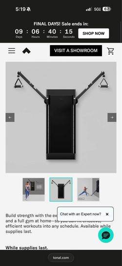 Tonal home gym