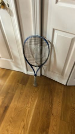 Blue Wilson Tennis Racket