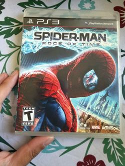 PS3 Spiderman edge of time