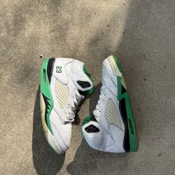 JORDAN 5 LUCKY GREEN SZ 11 NO BOX