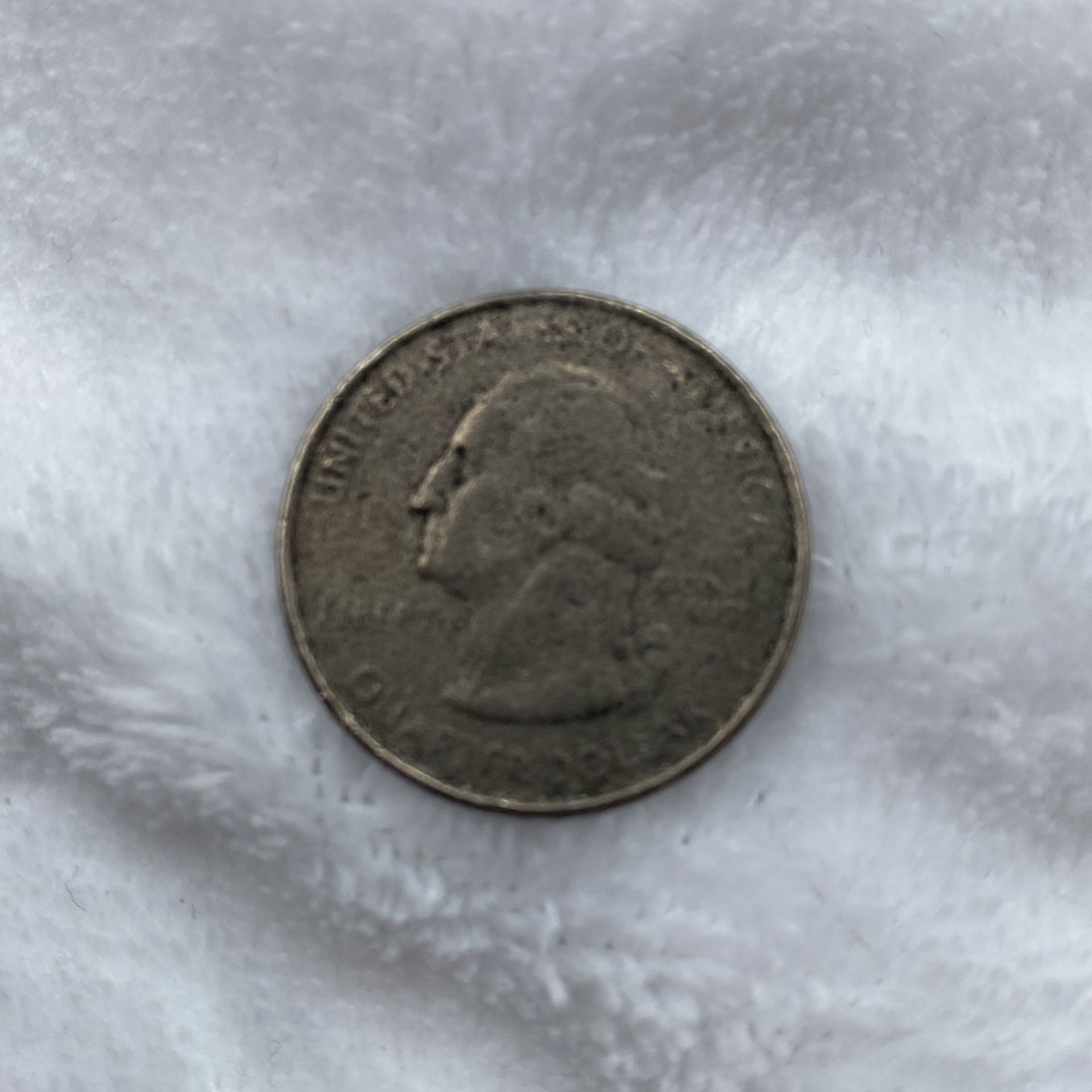 1999-P Washington State Quarter-CT Strike Thru Error