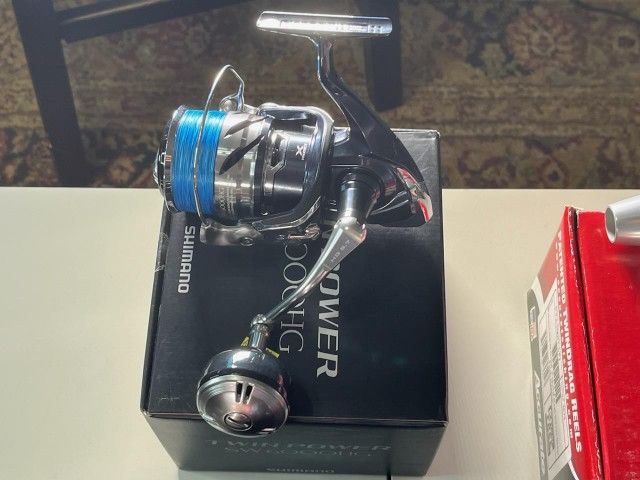 New Shimano Twin Power SW6000HG Fishing Spinning Reel