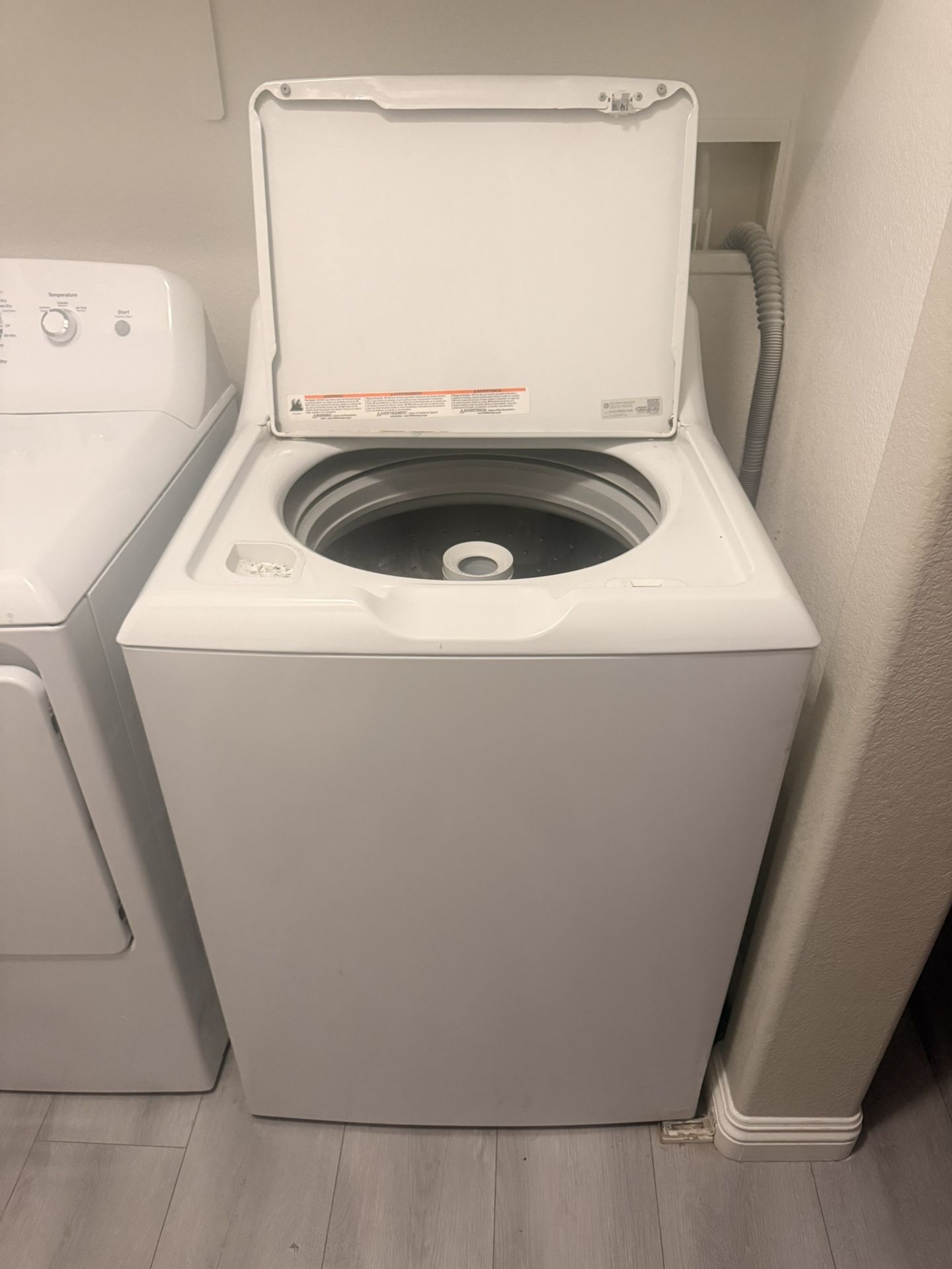 washer and dryer