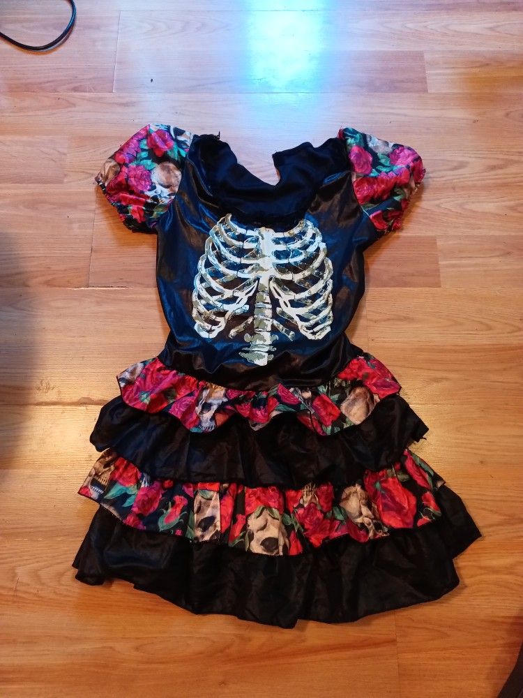 Skeleton Dress Halloween Costume