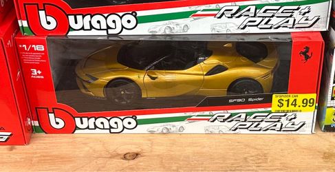 Bburago May Chef Group 1:18 Ferrari SF90 Spider