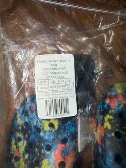 Crocs men Tye dye