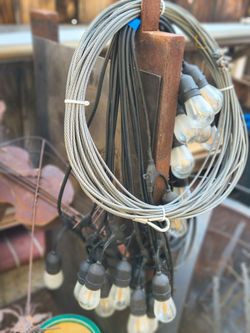 Cafe LED patio lights