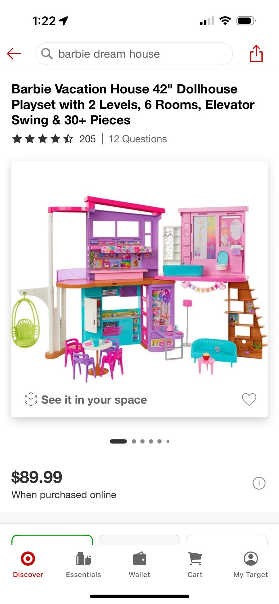 Barbie Vacation House