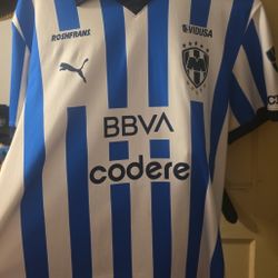 Playera de rayados 80 anniversario xxl usado una ves  y Jersey de rayados xxl usado pocas veses original todo por 25
