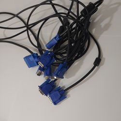 4 High-speed VGA Monitor Cords