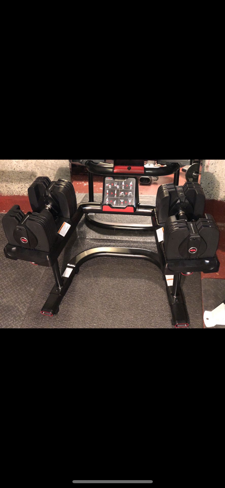 Bowflex SelectTech 560 with Stand