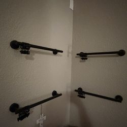 Hat Rack W/Hooks 
