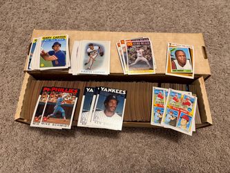1986 Topps Baseball 700+ Vintage Cards Lot – MLB Stars & Duplicates