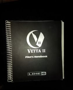 Vetta II Owners Manual