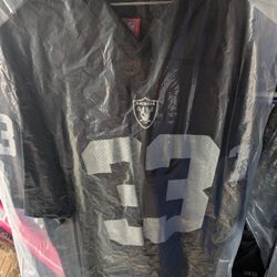Oakland Raiders Football-NFL Dominic Rhodes #33 Reebok Jersey SizeXL