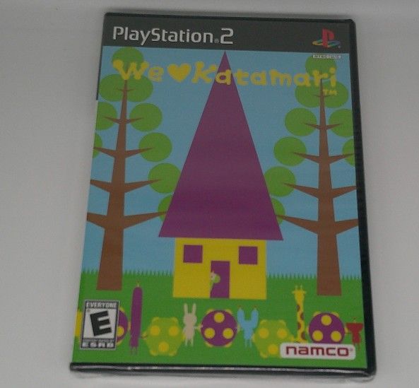 We Love Katamari Black Label Sony PlayStation 2 PS2 NEW SEALED