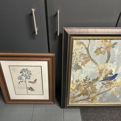 Paintings and Mirror