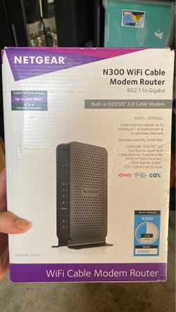 Netgear modem
