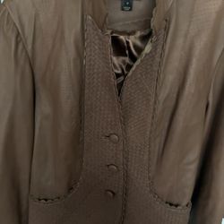 Real Design Leader Jacket Size Large 