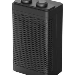 5W/750W/1500W Tower Heater with PTC Ceramic Heating, Smart Thermostat, 3 Adjustable Speeds, Remote Control, Wide-Angle Oscillation, 1