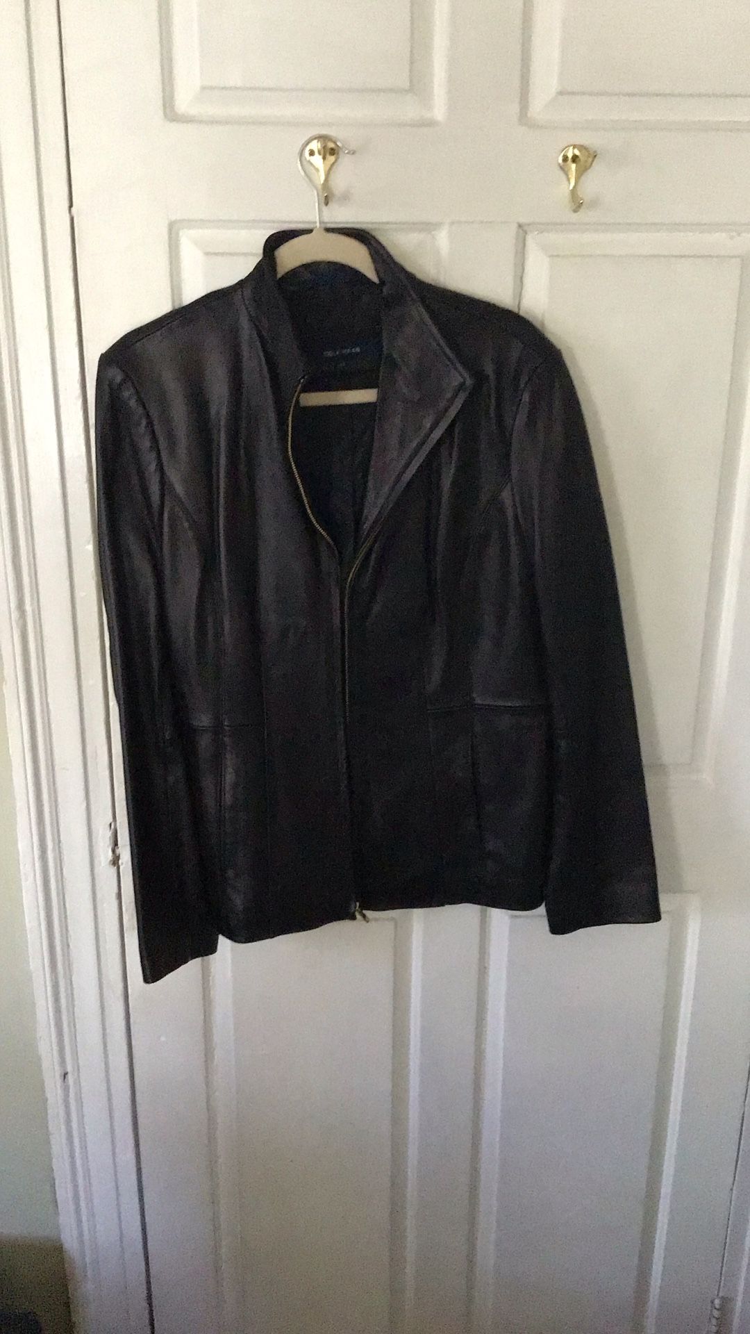 Brand New Cole Haan Leather Jacket