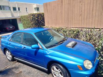 2003 Subaru Impreza WRX Sedan 5 Speed All Stock