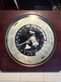 Seiko Quartz world clock