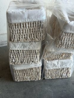 Set of 6 baskets