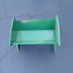 Vintage Wooden Green Cradle