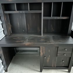 Computer Desk - Oak Finish