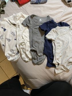 Over Snap Onesies 6-9 Months