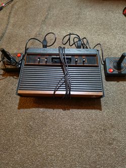 Atari 2600 Console with Two Joysticks