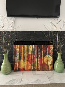 Beautiful Colorful Art Canvas 36 x 23 3/4 