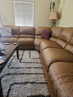 Leather Modular Sectional