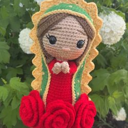 Crochet Virgin Mary  Virgin De Guadalupe  