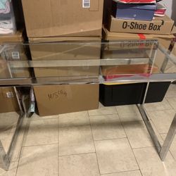 Glass Computer Desk