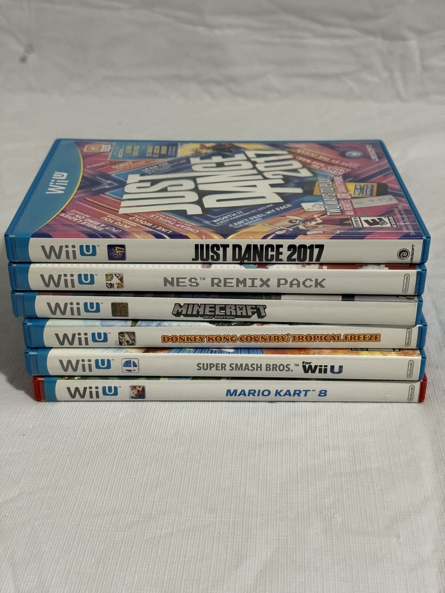 Nintendo Wii U Video Games Mario *Message For Price