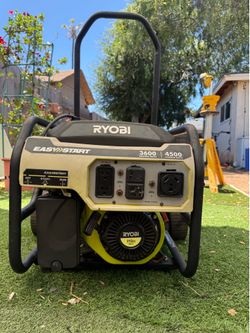 Ryobi 3600/4500 Watt Easy Start Generator