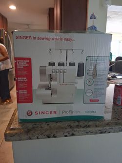 Brand new singer profinish serger overlock machine