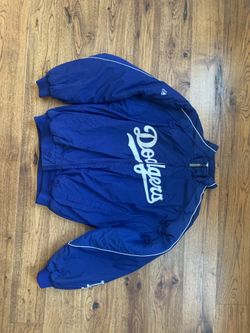 Vintage Majestic Dodgers Authentic Collection Dugout Jacket MLB Blue Men's XL